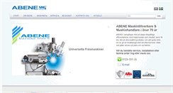 Desktop Screenshot of abene.se