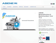 Tablet Screenshot of abene.se